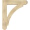 Ekena Millwork Thorton Craftsman Rough Sawn Bracket, Douglas Fir, 6"W x 34"D x 40"H BKT06X34X40THR04RDF - alternate 3